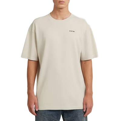 G-Star Raw T-Shirt Rib Insert Relaxed-Whitebait
