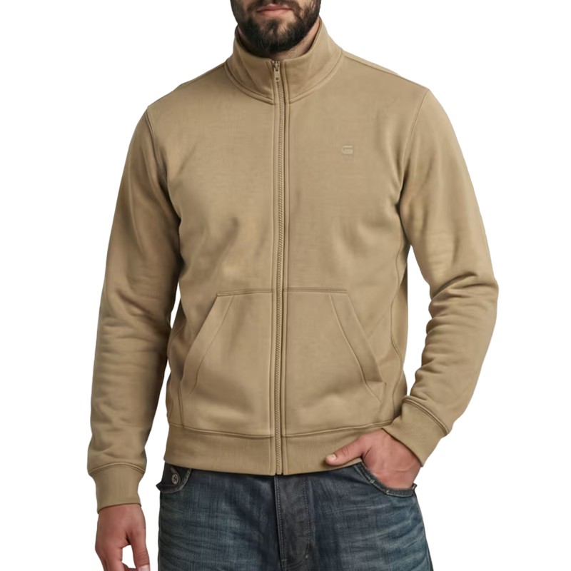 G-Star Raw Jacket Sweater Premium Core Track-Desert Sand G-Star Raw Jacket Sweater Premium Core Track-Desert Sand