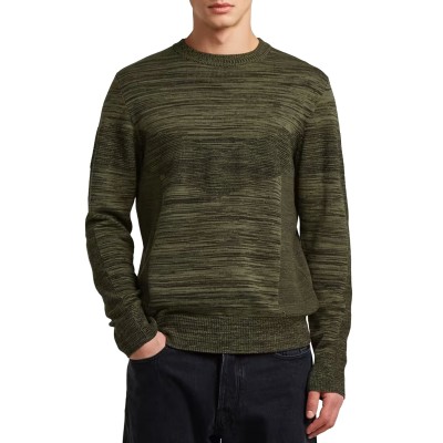 G-Star Raw Pullover 3D Biker Knit-Black/Olive