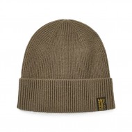G-Star Raw Beanie Premium Wool-Fossil