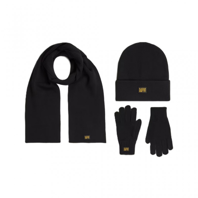 G-Star Raw Accesories Giftbox Triple Pack-Black