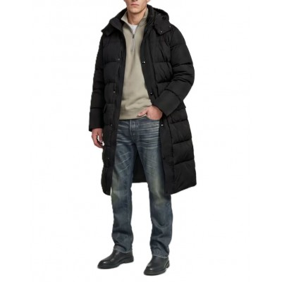 G-Star Raw Parka Long Padded Hooded Element-Dk Black