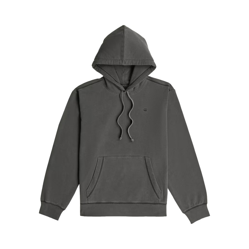 G-Star Raw Sweater Hooded Unit Washed-DK Black G-Star Raw Sweater Hooded Unit Washed-DK Black