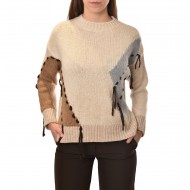 Motel Sweater Knitted-Ecru