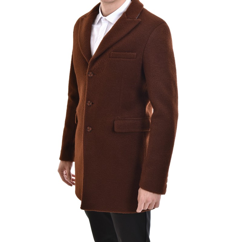 Vittorio Coat Danilo-Brown Vittorio Coat Danilo-Brown