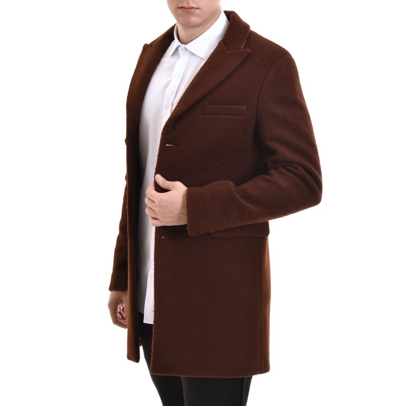 Vittorio Coat Danilo-Brown Vittorio Coat Danilo-Brown