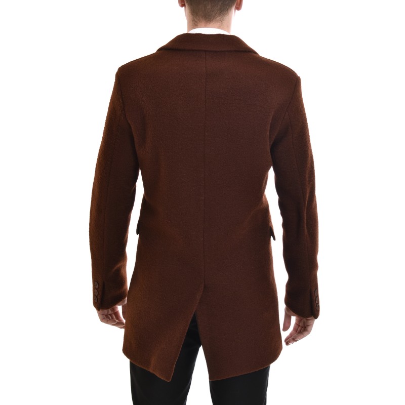 Vittorio Coat Danilo-Brown Vittorio Coat Danilo-Brown
