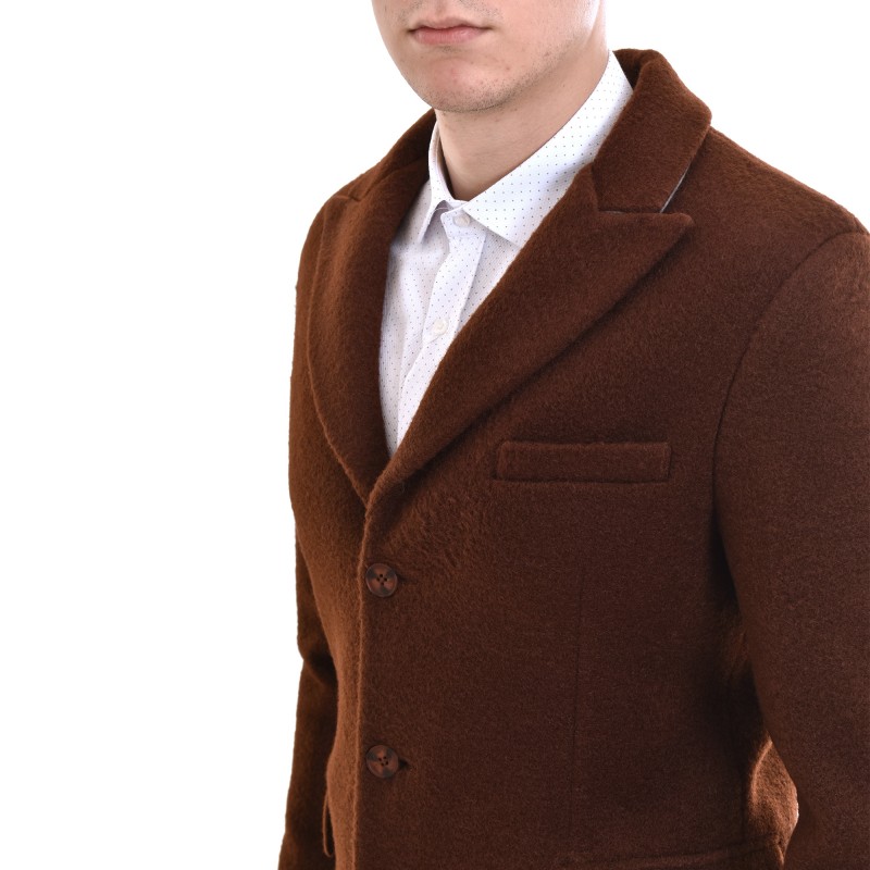Vittorio Coat Danilo-Brown Vittorio Coat Danilo-Brown