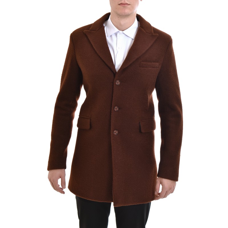 Vittorio Coat Danilo-Brown Vittorio Coat Danilo-Brown