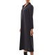 Lotus Eaters V-Neck A Fit Long Dress-Dark Blue Lotus Eaters V-Neck A Fit Long Dress-Dark Blue