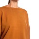 Replay Sweater Crew Neck-Golden Brown Replay Sweater Crew Neck-Golden Brown