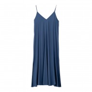 Philosophy Dress Slip Satin Fine-Teal