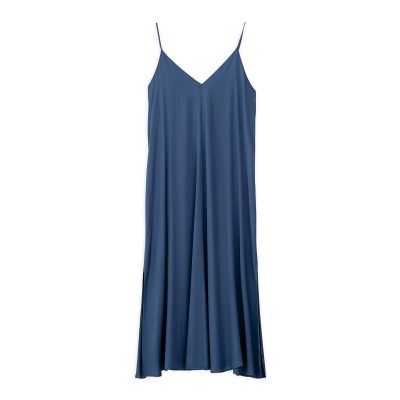 Philosophy Dress Slip Satin Fine-Teal