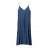 Philosophy Dress Slip Satin Fine-Teal