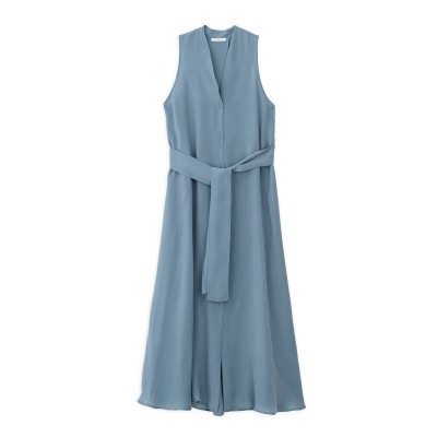 Philosophy Dress Maxi Sleeveless Halter Neck-Ciel