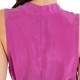 Philosophy Dress Maxi Sleeveless Halter Neck-Fuchsia