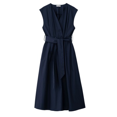 Philosophy Dress Wrap-Dark Blue