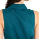 Philosophy Shirtdress Linen With Belt-Emerald Philosophy Shirtdress Linen With Belt-Emerald