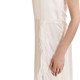 Milkwhite Dress Midi With Feather Detail-White