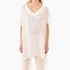 Lotus Eaters Side Button-Up Tunic-White