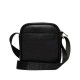 Replay Crossbody Double Zip Pocket Bag-Black