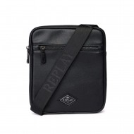 Replay Bag Crossbody Hammered- Black