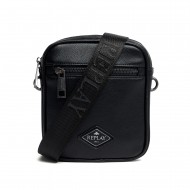 Replay Bag Crossbody With Logo-Black