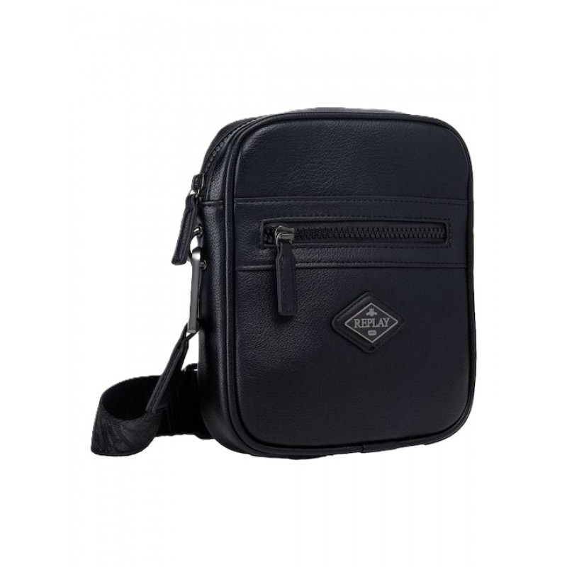 Replay Reporter Bag Crossbody-Black Replay Reporter Bag Crossbody-Black