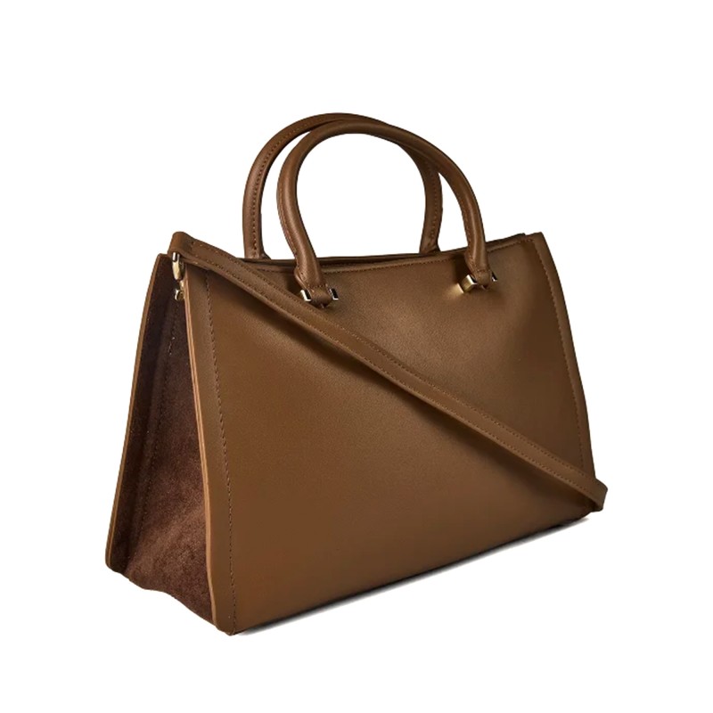 Replay Bag With Logo-Brown