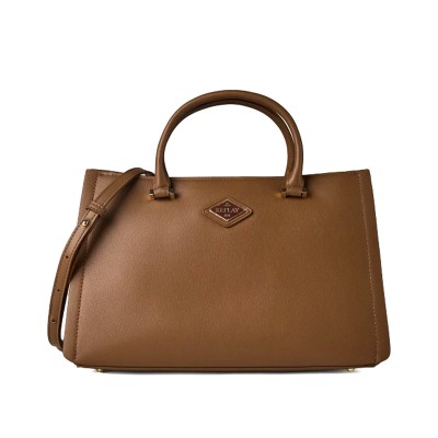 Replay Bag With Logo-Brown