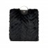 Replay Bag Foldable Faux Fur-Black
