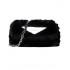 Replay Bag Crossbody Faux Fur-Black