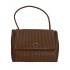 Replay Bag Shoulder Ribbed Texture-Camel
