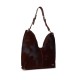 Replay Bag Suede Effect And Denim Boho Style-Indigo Overdyed