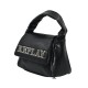 Replay Bag Padded Handle Metallic Logo-Black Replay Bag Padded Handle Metallic Logo-Black