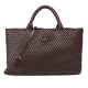 Replay Bag Shopping Braided Logo Print-Brown Replay Bag Shopping Braided Logo Print-Brown