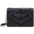 Replay Bag Crossbody With Logo-Black