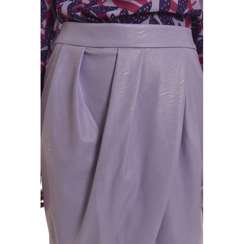 We_Are Skirt Tulip Vegan Leather-Lilac We_Are Skirt Tulip Vegan Leather-Lilac