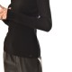 Aggel Rib-Knit Lupeto Sweater-Black