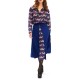 We Are A-Line Pleated Detailed Skirt-Indigo