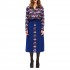 We Are A-Line Pleated Detailed Skirt-Indigo