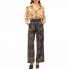 We Are High Waisted Wide Leg Trousers-Black Gatsby