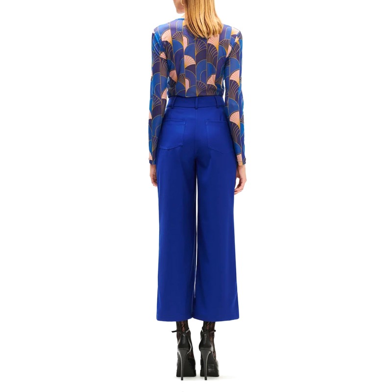 We Are Seam Detailing Trousers-Indigo We Are Seam Detailing Trousers-Indigo