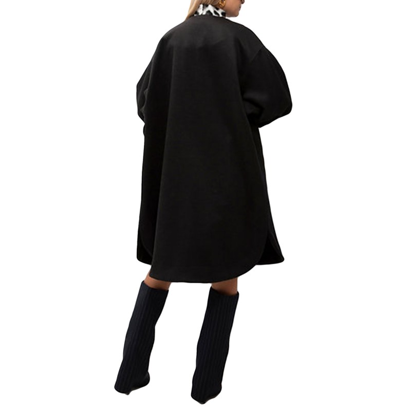 We Are Oversized Monokrom Coat-Black We Are Oversized Monokrom Coat-Black