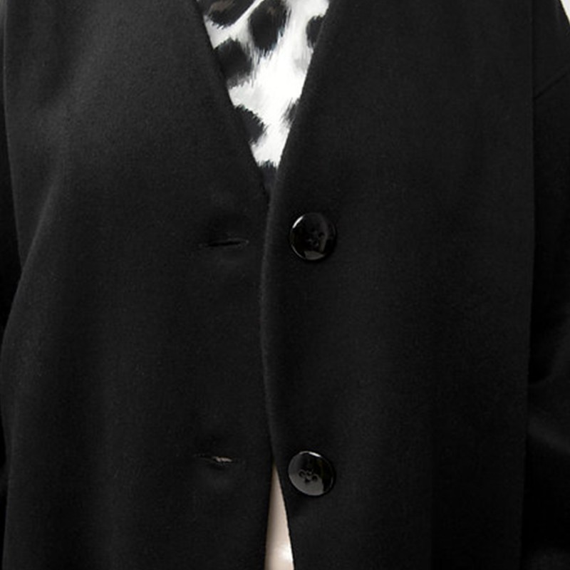 We Are Oversized Monokrom Coat-Black We Are Oversized Monokrom Coat-Black