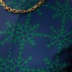 We Are Elasticated Printed Ski Jumpsuit-Snowflakes We Are Elasticated Printed Ski Jumpsuit-Snowflakes