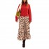 We_Are Skirt Pleated Umbrella Maxi-Leopard