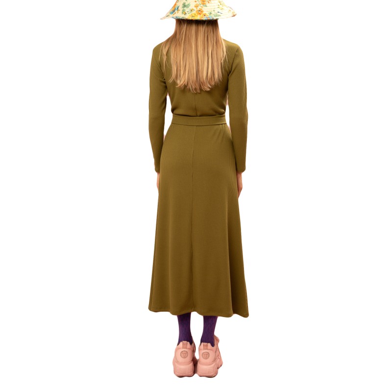 We_Are Dress Knitted Rib-Lime We_Are Dress Knitted Rib-Lime