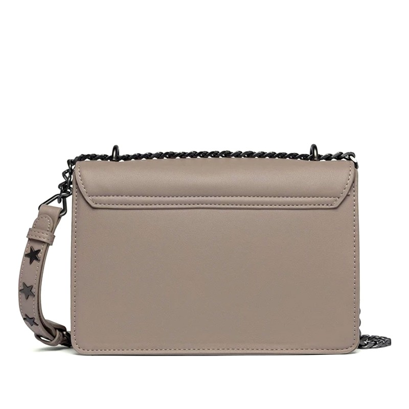 Replay Flap Pocket Adjustable Strap Bag-Taupe Gray