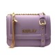 Replay Mini Flap Pocket Bag With Adjustable Strap-Violet Tulle